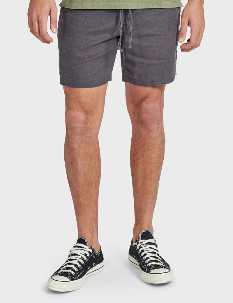 Academy Riviera Short Charcoal