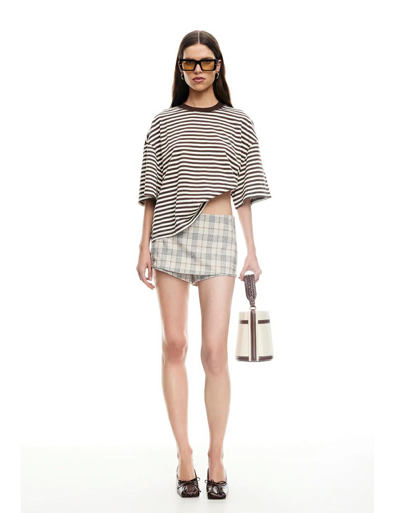 Lioness Bloom Ss Tee Dark Choco