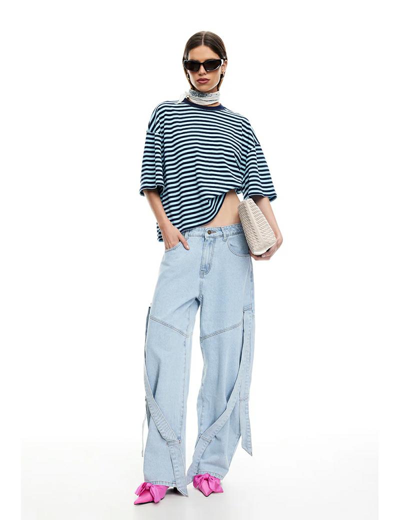 Lioness Bloom Ss Tee Navy Sea