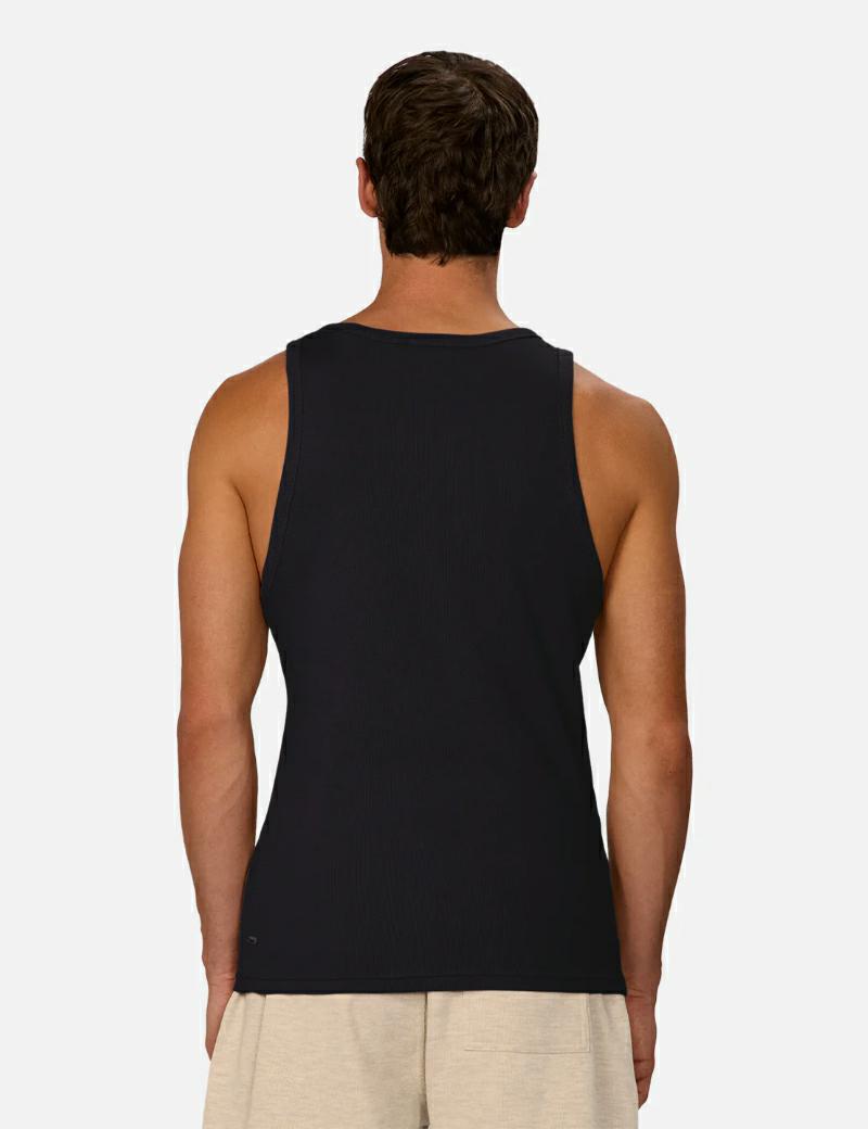 Industrie Brando Ribbed Tank Black