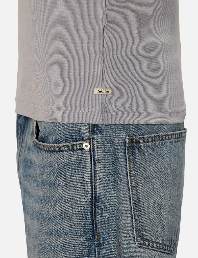 Industrie Brando Ribbed Tank Blue
