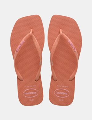 Havaianas Slim Sq Logo Pop Pink