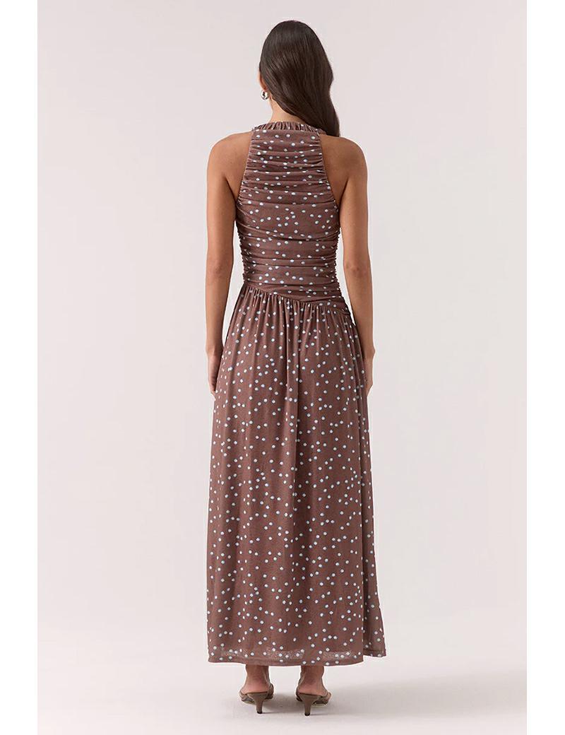 Sovere Delilah Maxi Dress Mocha