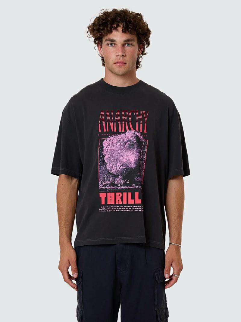Thrills Constant Chaos Tee Blue