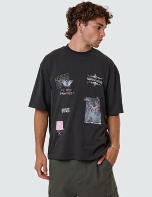 Thrills Transmission Tee Washed