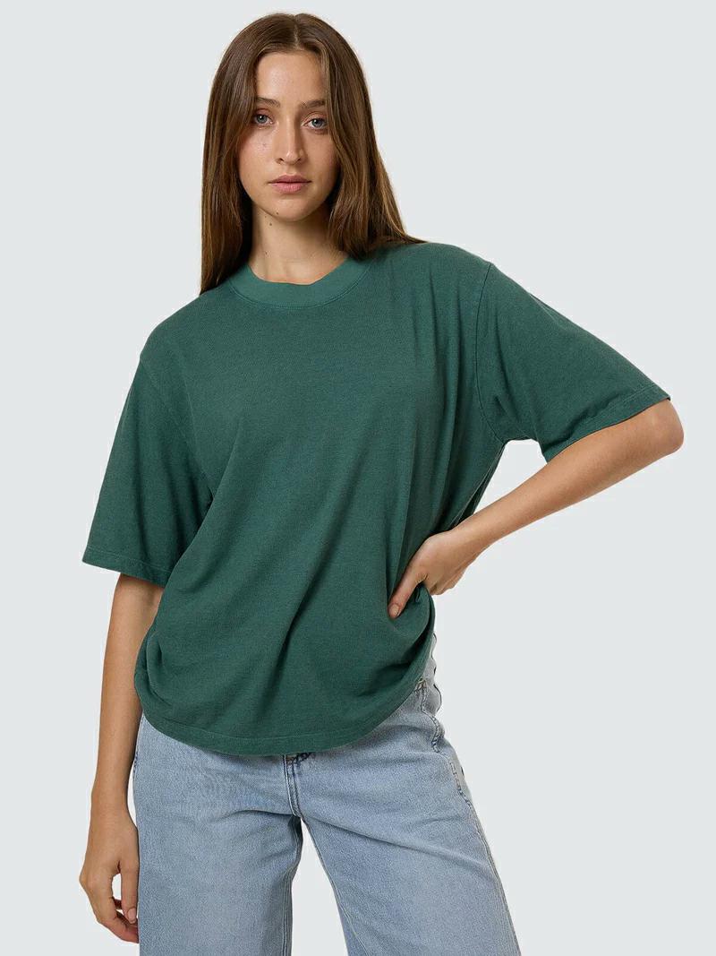 Thrills Hemp Square Tee Pine