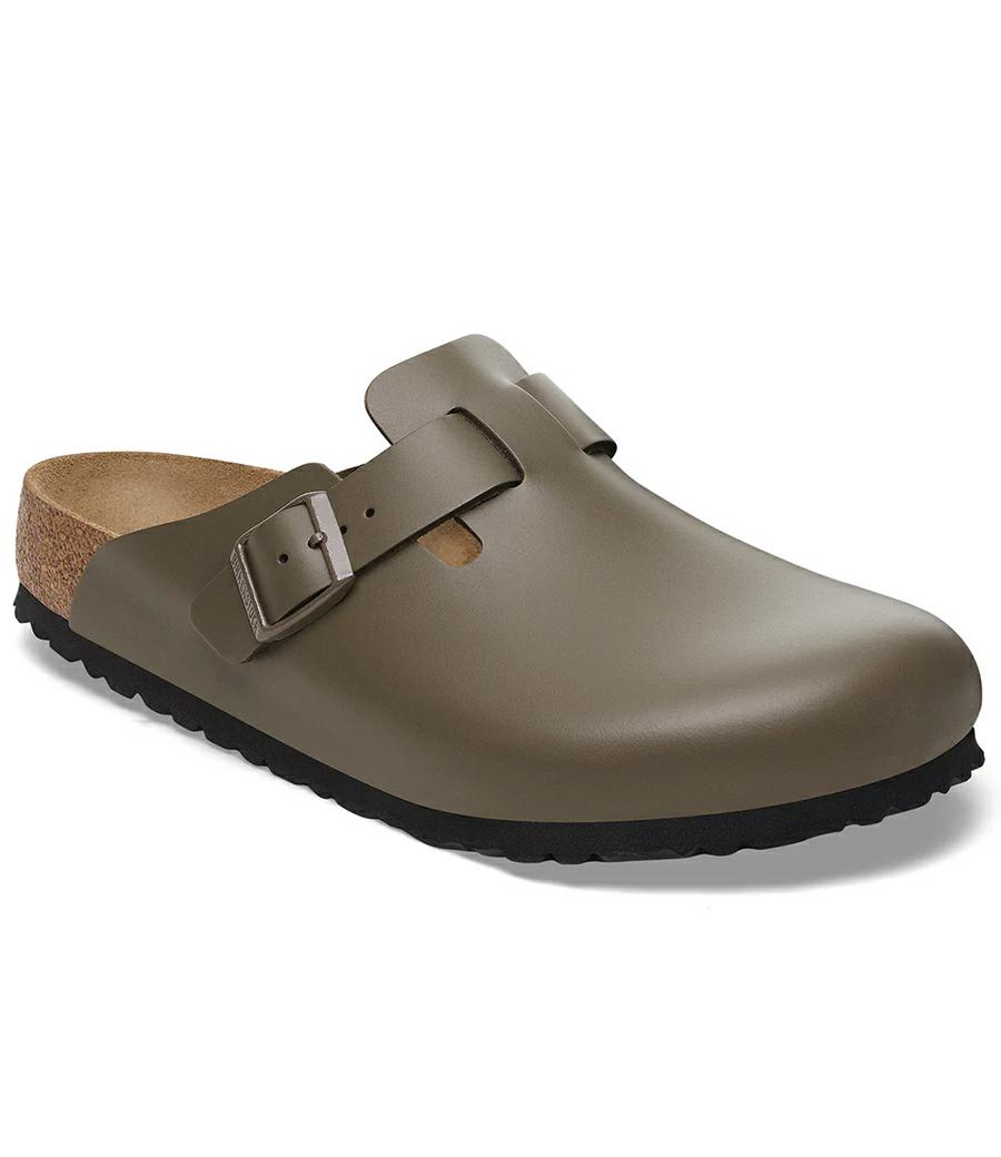 Birkenstock Boston Concrete Grey Reg
