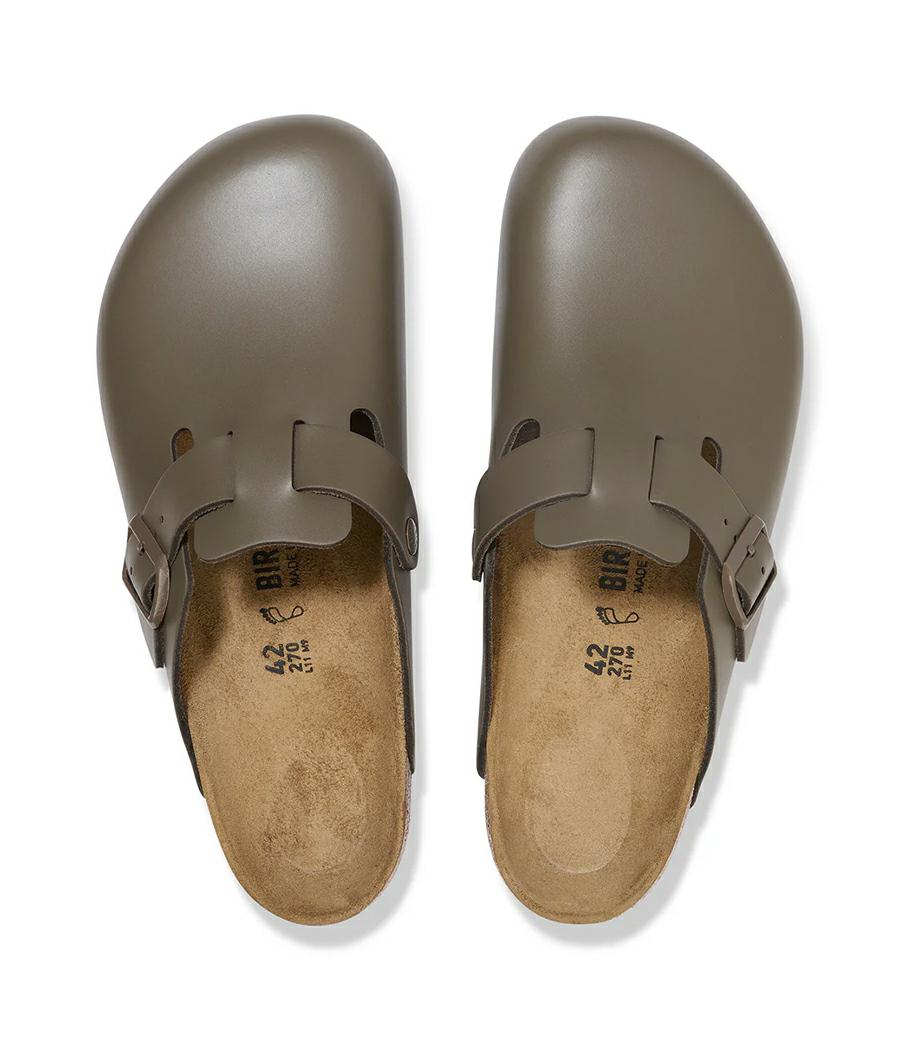 Birkenstock Boston Concrete Grey Reg