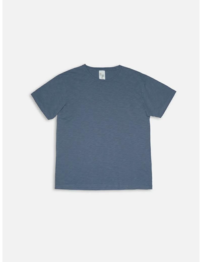 Nudie Roffe Tee Blue Grey