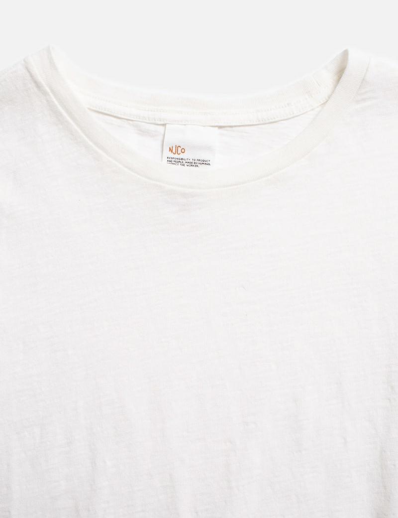 Nudie Roffe Tee Offwhite