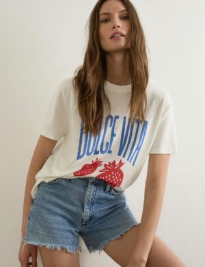 Auguste Sweet Life Classic Tee Wh