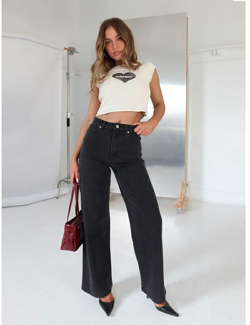 A Brand 94 Wide Sophie Washed