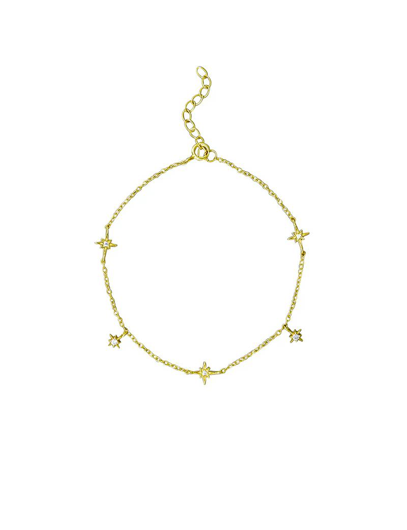 Jolie and Deen Ella Bracelet Gold