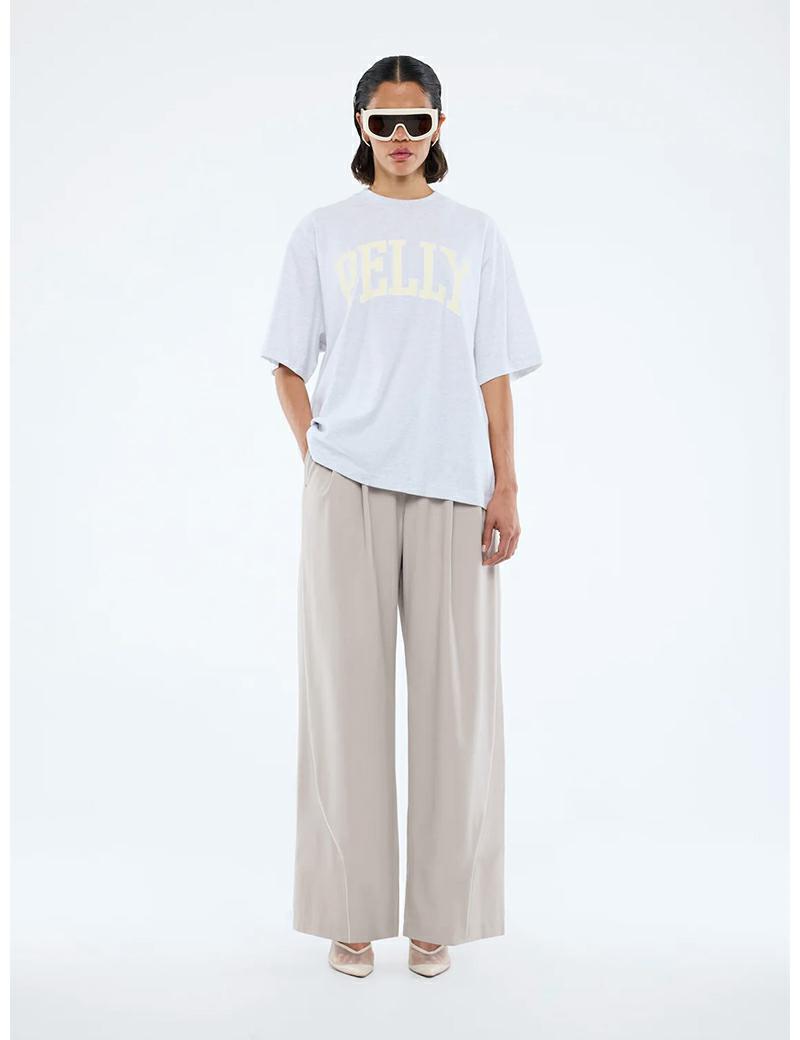 Ena Pelly Pelly Collegiate Tee Wht