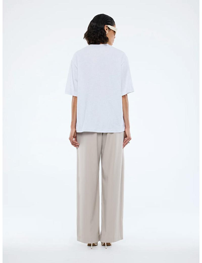 Ena Pelly Pelly Collegiate Tee Wht