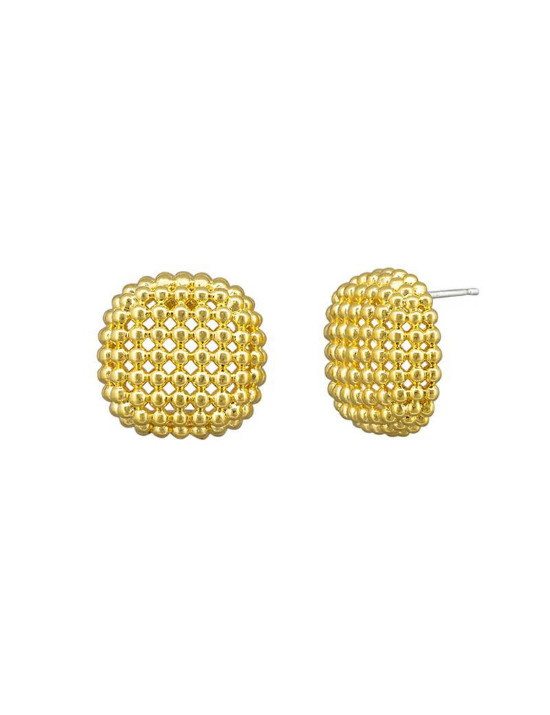 Jolie and Deen Bernadine Earrings Gold