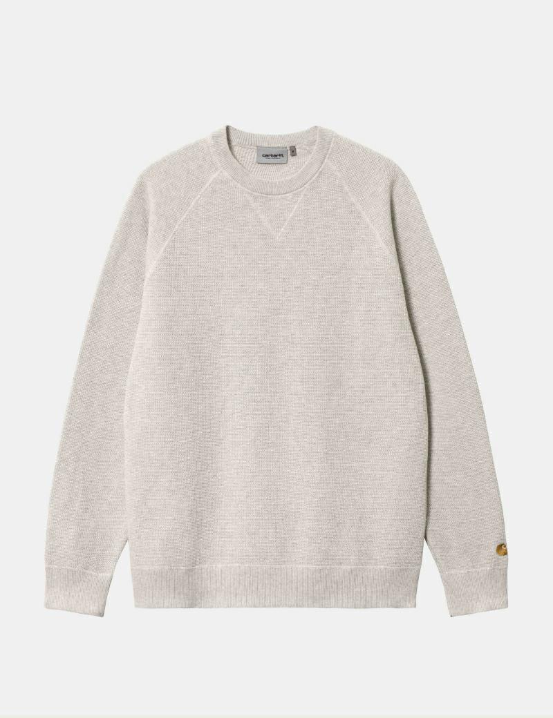 Carhartt Chase Sweater Ash Heather