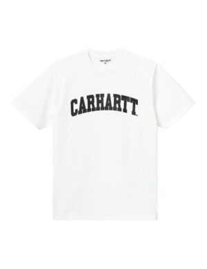 Carhartt Ss University Tee Wht Blk