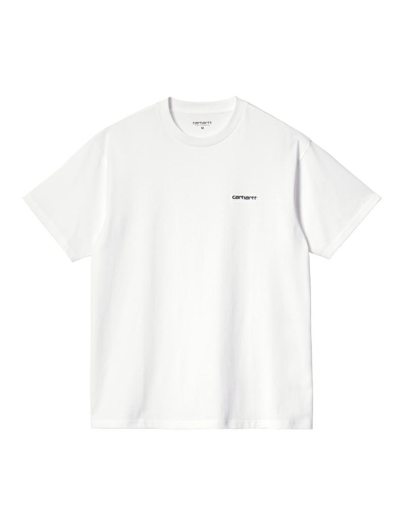 Carhartt Ss Script Emb Tee White