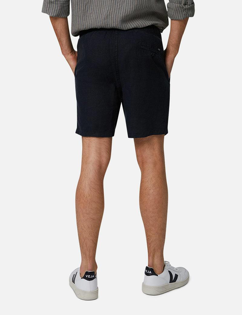 Industrie Marina Linen Short Black