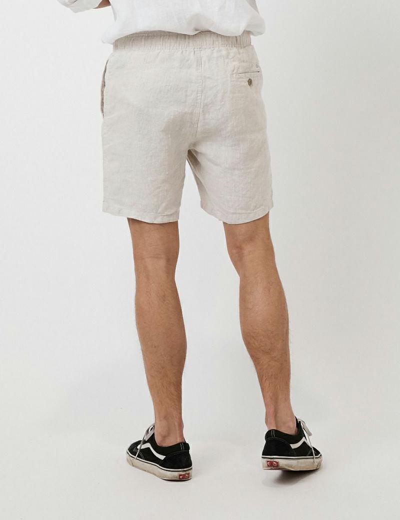 Industrie Marina Linen Short Wheat