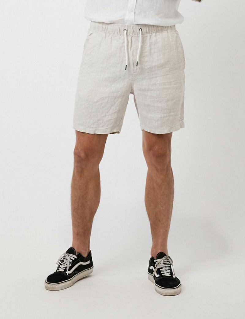 Industrie Marina Linen Short Wheat