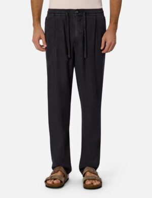 Industrie Capri Linen Pant Od Navy