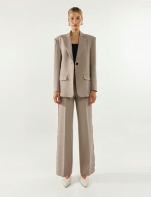 Madison the Label Domenica Blazer Taupe