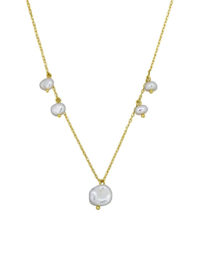 Jolie and Deen Mimi Necklace Gold