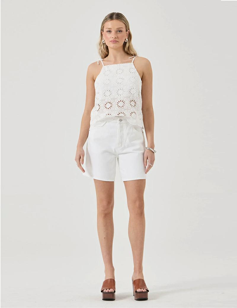 Rollas 90S Relaxed Short Vint Wh