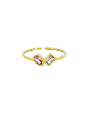 Jolie and Deen Nadine Ring Gold