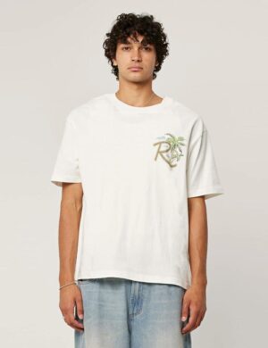 Rollas Ezy Palms Tee White