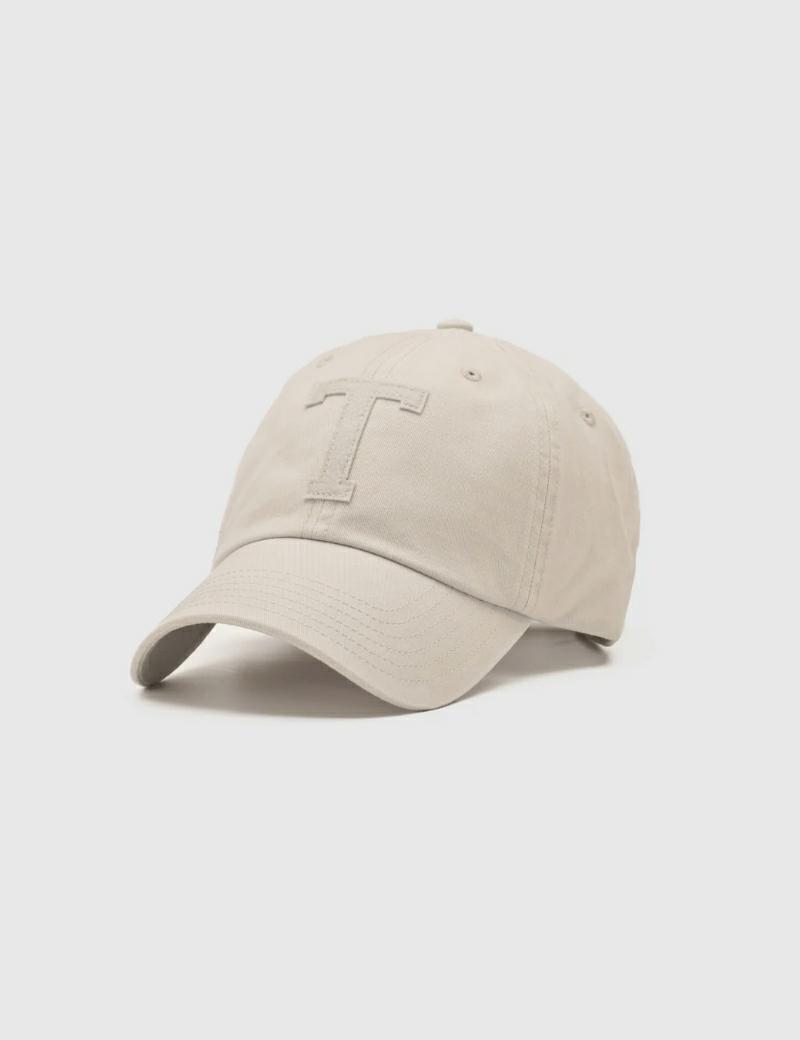 Ortc Tonal Letter Cap t Beige