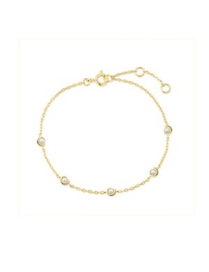 Jolie and Deen Aster Bracelet Gold