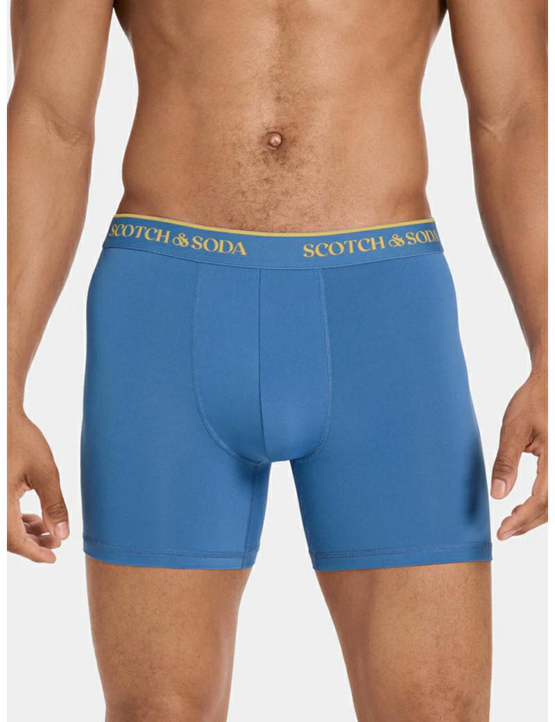 Scotch & Soda 3PK Logo Boxers Multi Nav