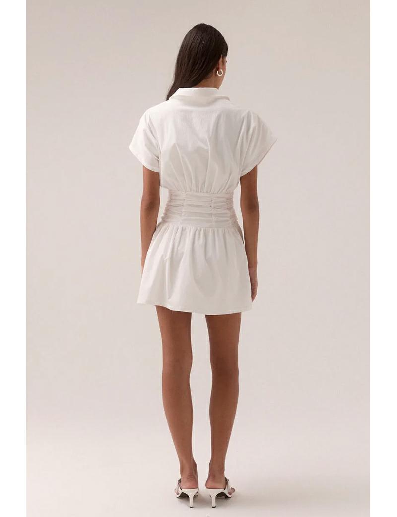 Sovere Stellar Mini Dress Chalk
