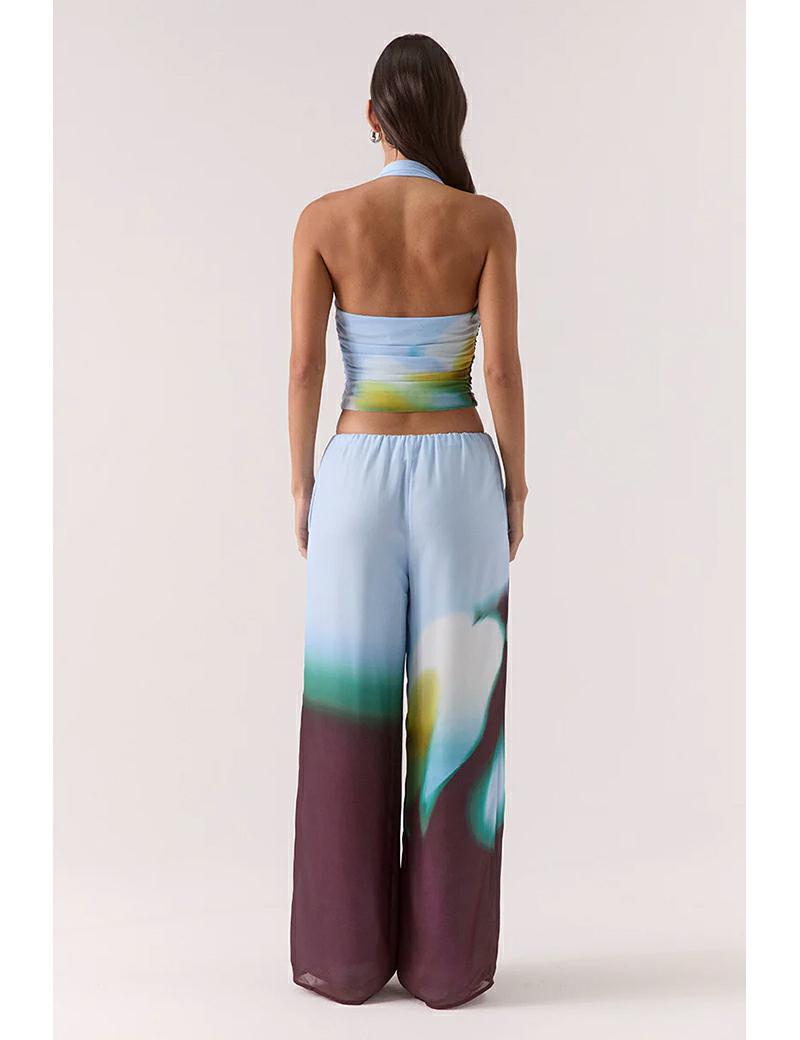 Sovere Zinnia Mesh Top Azure