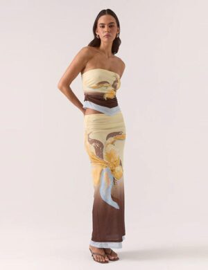 Sovere Dahlia Skirt Breeze