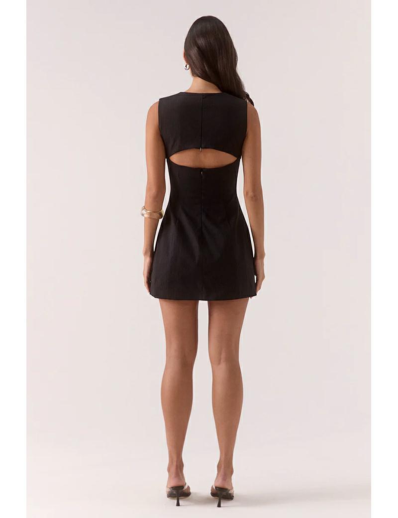 Sovere Jude Mini Dress Black