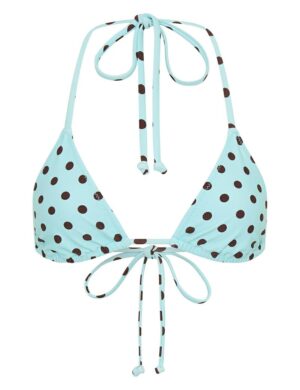 Vacay Swimwear Positano Top Blue Polka