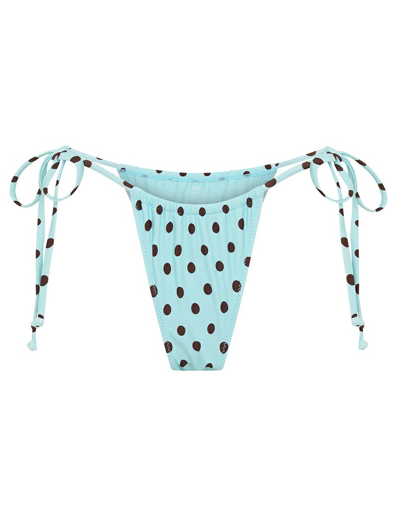 Vacay Swimwear Rio Bottom Blue Polka