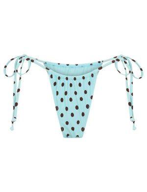 Vacay Swimwear Rio Bottom Blue Polka