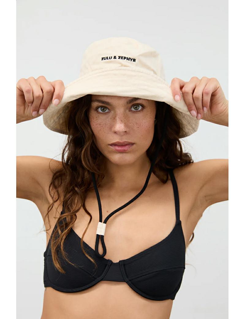 Zulu & Zephyr Zz Logo Bucket Hat Cocon