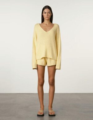 Zulu & Zephyr Textured Kn Jumper Butter