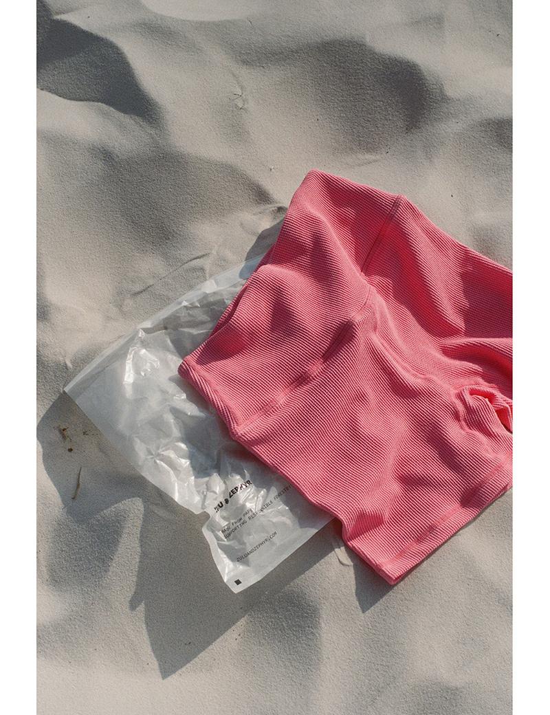 Zulu & Zephyr Waffle 4 in Short Pink