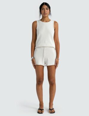 Ortc Holly Knit Short Chalk