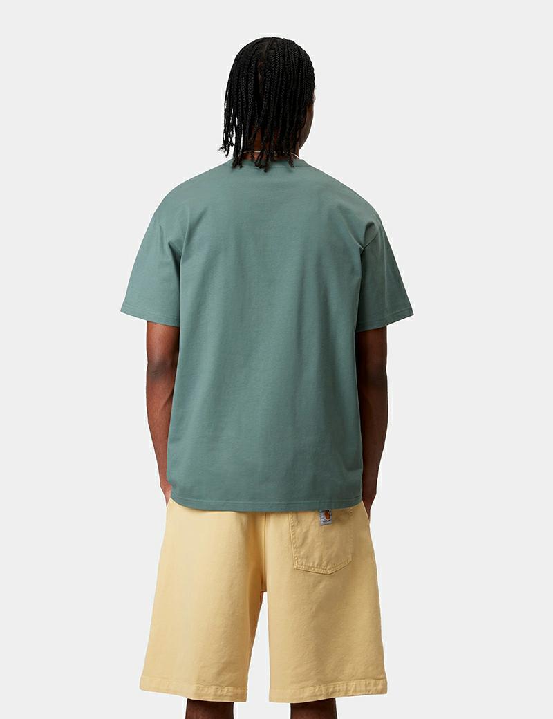 Carhartt Ss Chase Tee Silver Pine