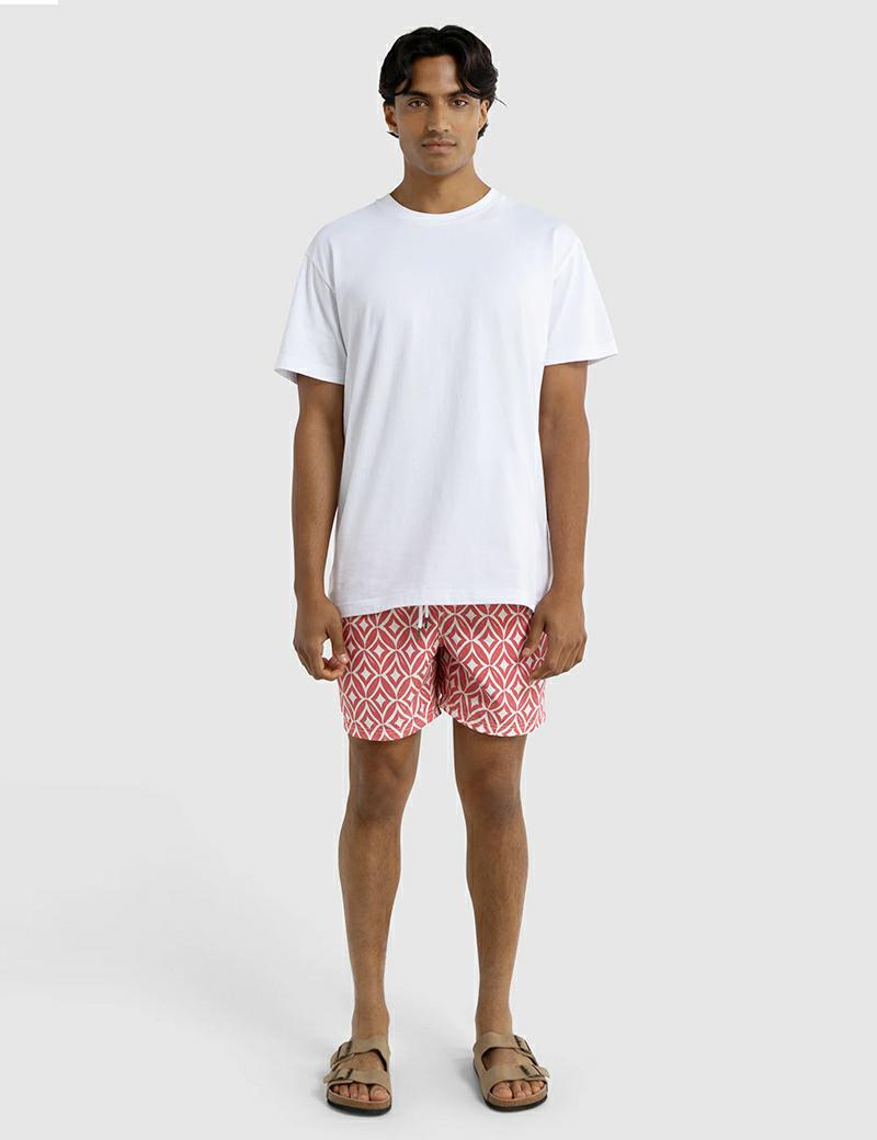 Ortc Cable Swim Short Red