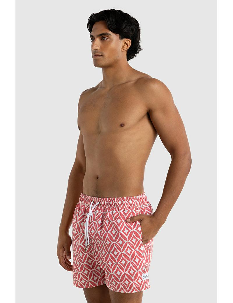 Ortc Cable Swim Short Red