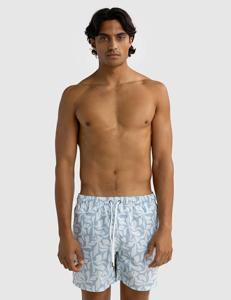 Ortc Haven Swim Short Mist Blu